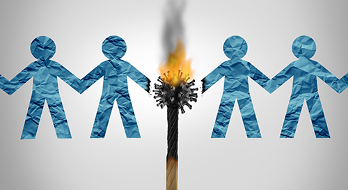 Social Distancing Concept