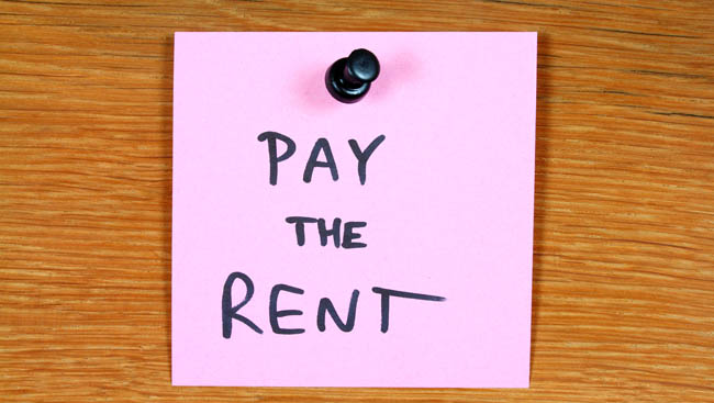 Pay the rent