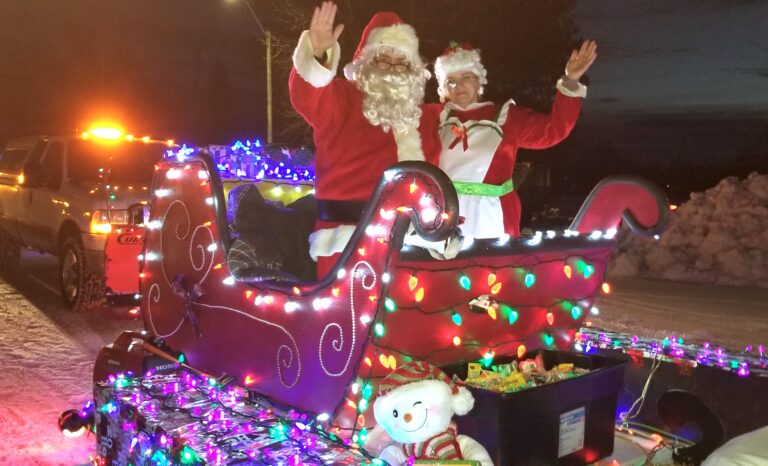 Santa Claus came to town